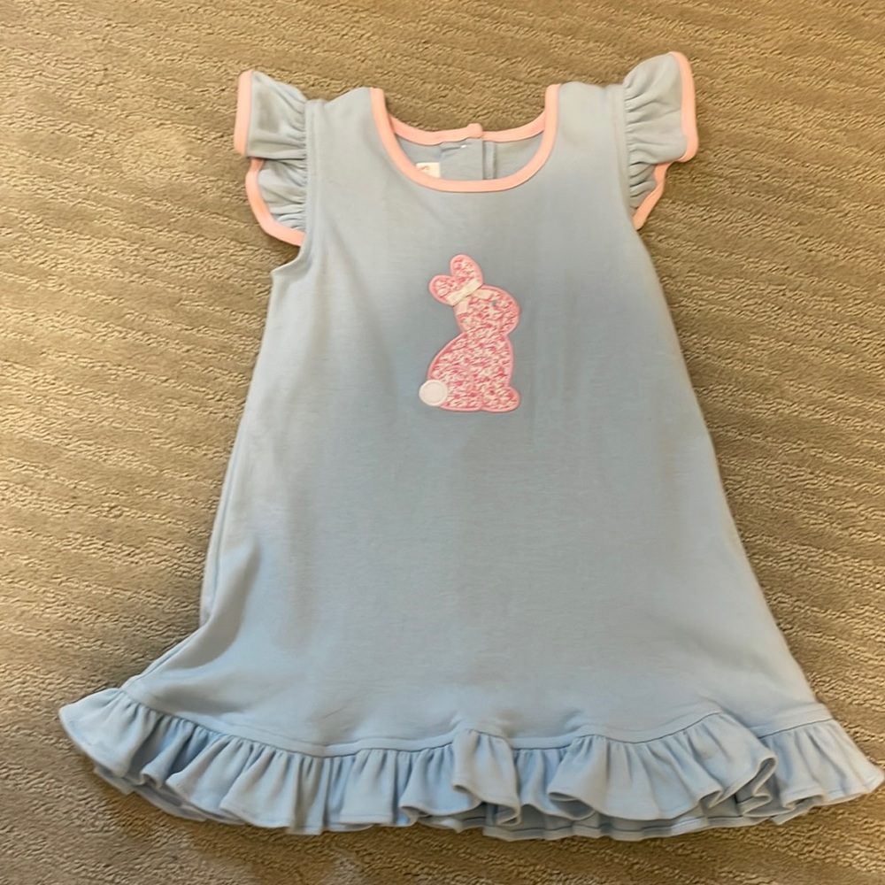 StellyBelly Rabbit Easter Dress Size 2T